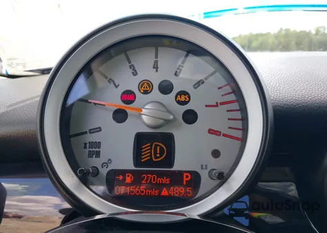 2010 Mini Cooper S z USA, uszkodzony, nr VIN WMWMF7C50ATZ73876